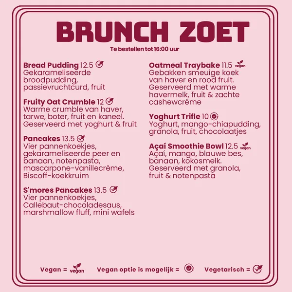 Brunch Zoet