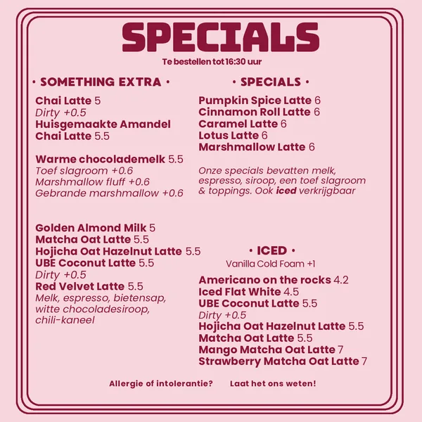 Specials